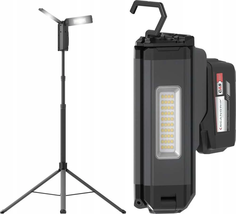 Darbo lempa su trikoju Scangrip TOWER COMPACT CONNECT, 2500lm, IP30