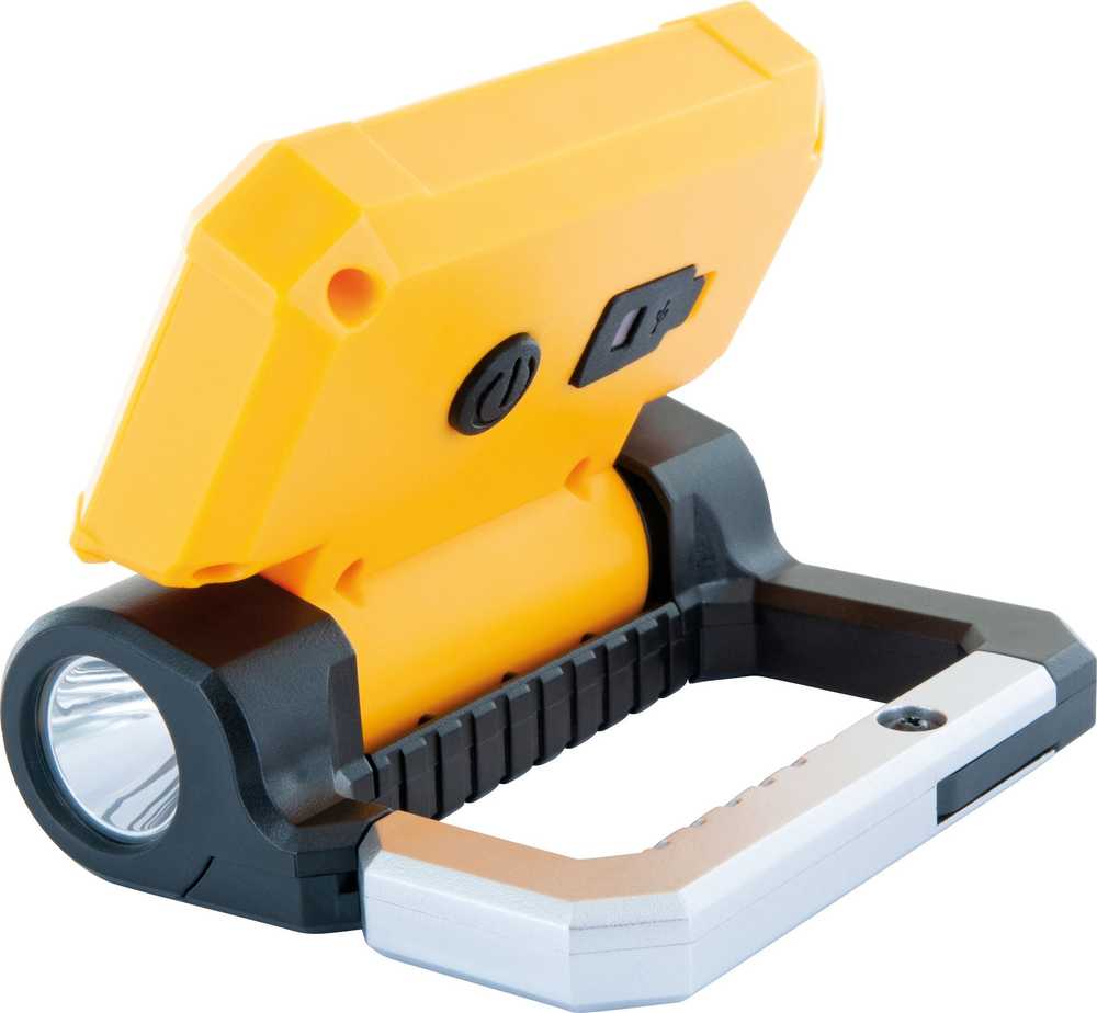 Žibintuvėlis Schwaiger Schwaiger LED Arbeitsleuchte mit Taschenlampe 300Lm sch./gel
