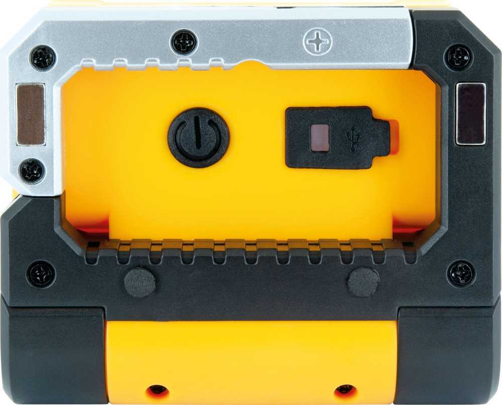 Žibintuvėlis Schwaiger Schwaiger LED Arbeitsleuchte mit Taschenlampe 300Lm sch./gel
