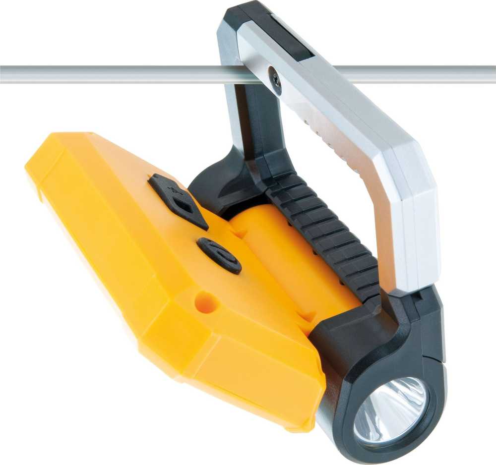 Žibintuvėlis Schwaiger Schwaiger LED Arbeitsleuchte mit Taschenlampe 300Lm sch./gel
