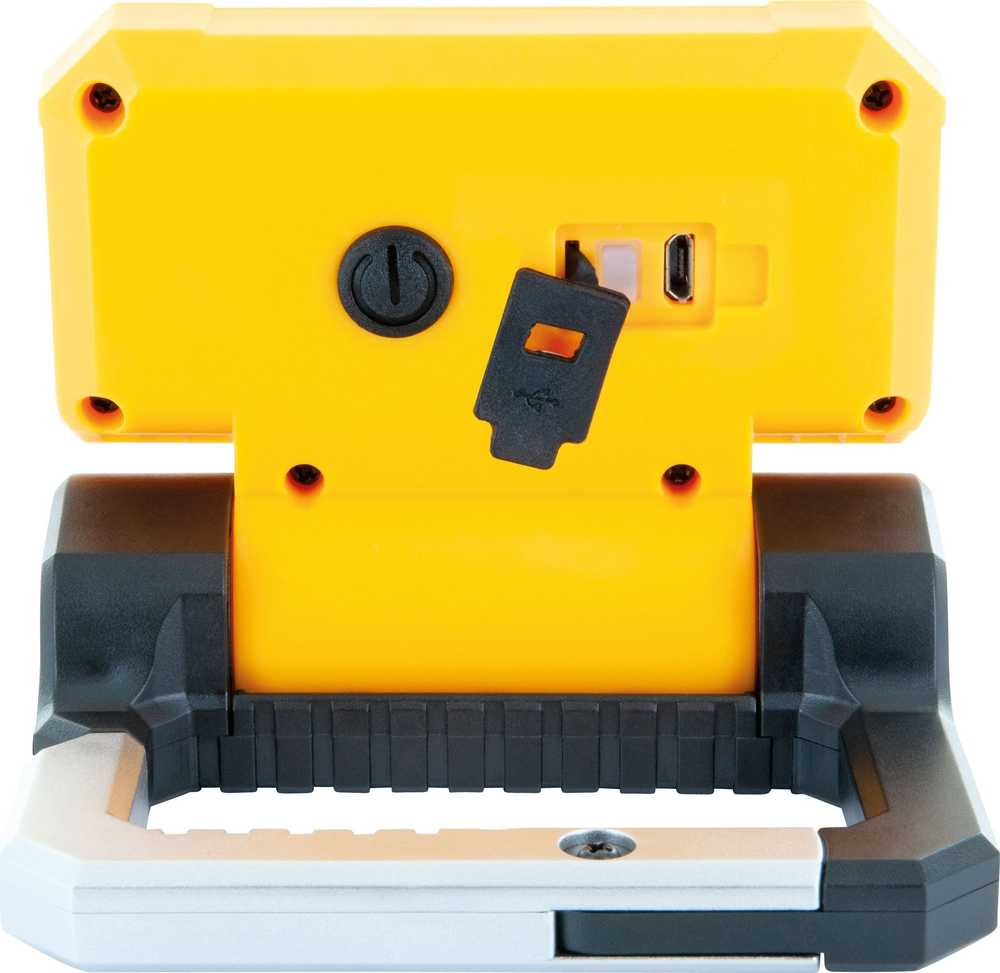 Žibintuvėlis Schwaiger Schwaiger LED Arbeitsleuchte mit Taschenlampe 300Lm sch./gel