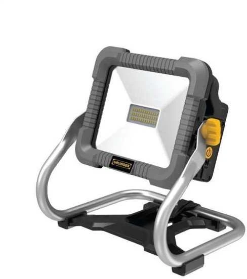 Akumuliatorinė LED lempa GRUNDER L3020Li, 18 V