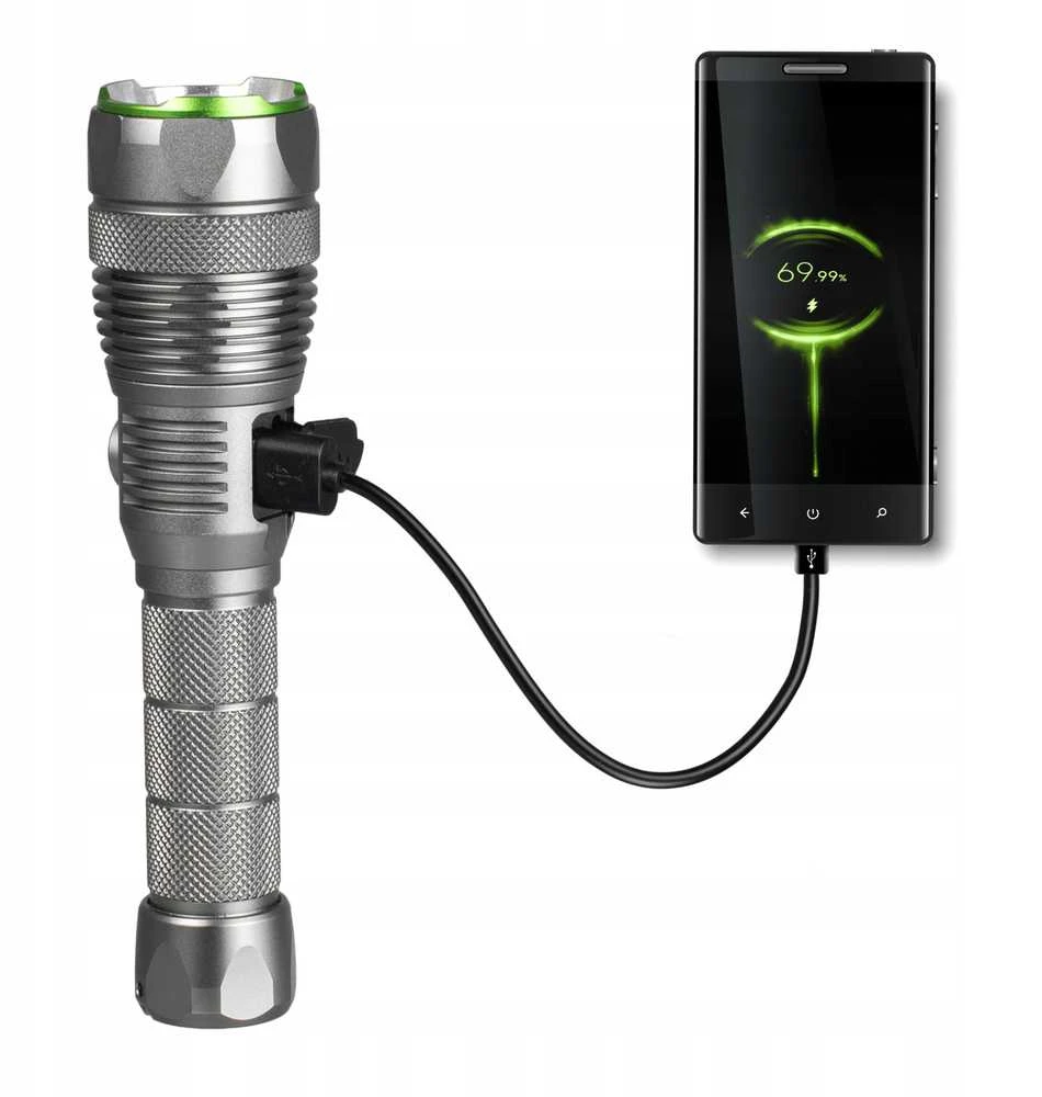 Žibintuvėlis taktinis 3000lm IPX7 30W SMD VAYOX VA0364