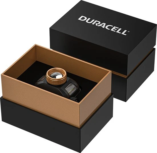 Duracell DH1500R Headlamp juodas, oranžinis