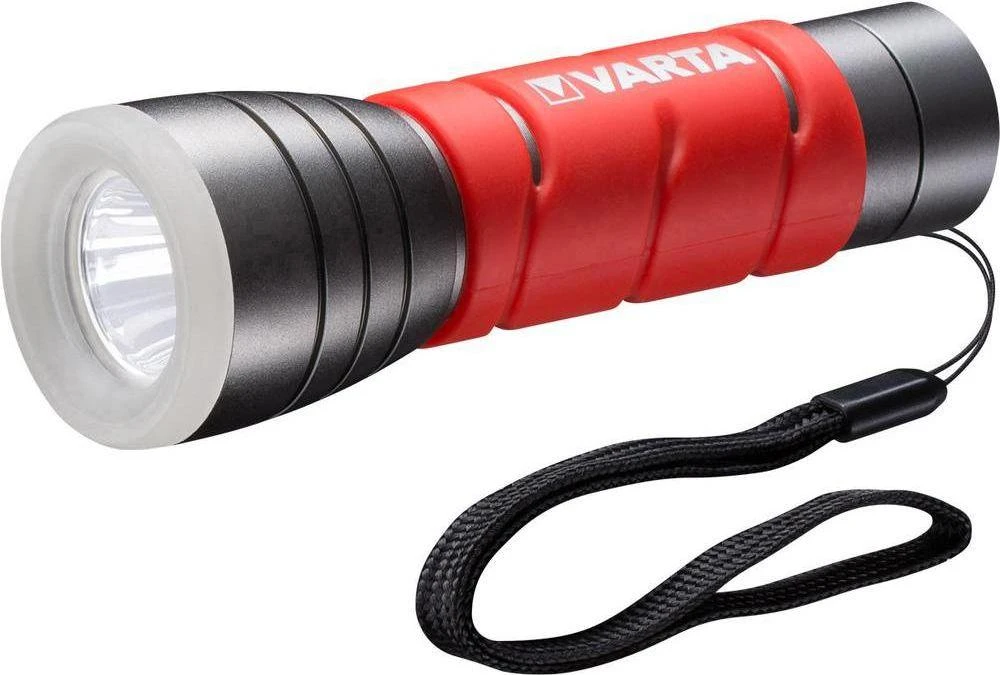 Varta 17627101421 Rankinis žibintuvėlis Juoda, Raudona LED