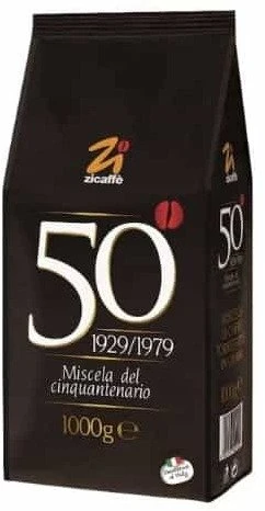 Zicaffe kavos pupelės Cinquantenario kavos pupelės 1kg