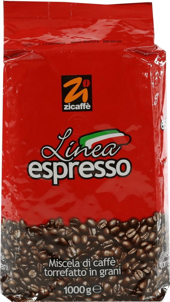 Zicaffe kavos pupelės Linea Espresso kavos pupelės 1kg