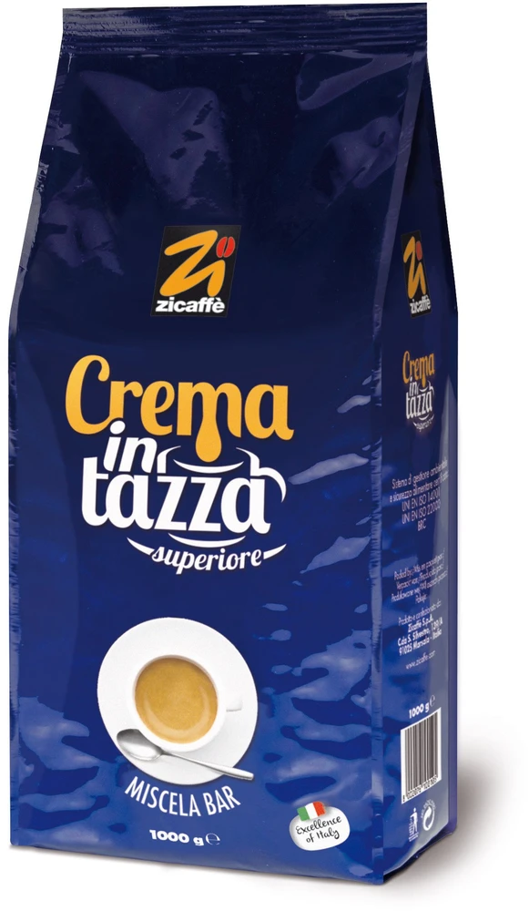 Zicaffe kavos pupelių kremas Tazza Superiore 1kg