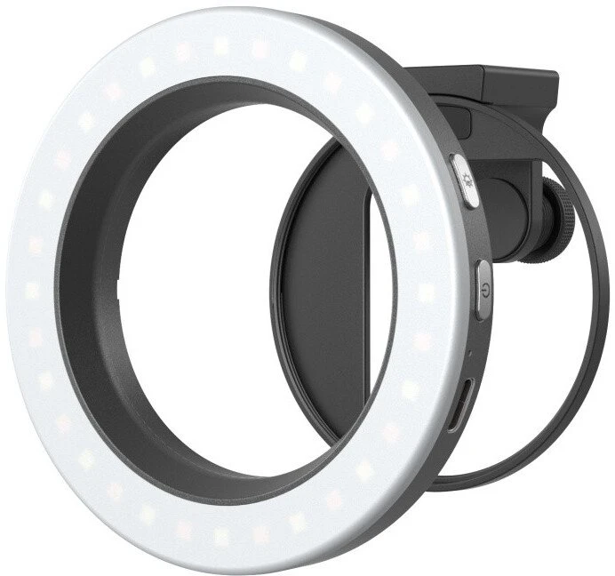 Žiedinė lempa 4kom.pl SmallRig Vibe P30 67mm Ring LED Video Light Universal Threaded Filter Adapteris Kit (5203)