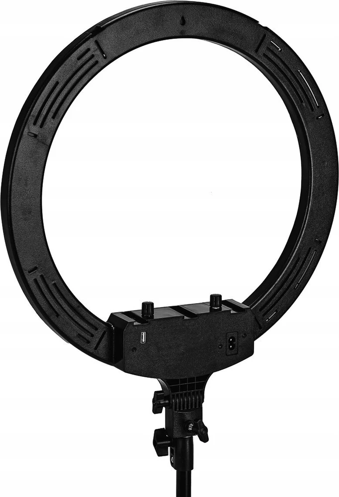 Activeshop Kosmetologinė LED lempa makiažui su stovu GLOW RING LIGHT 18" 45W
