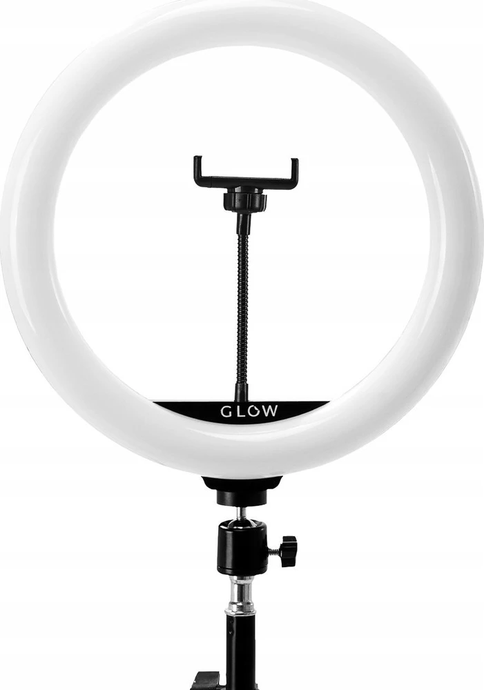 LED lempa makiažui su stovu GLOW RING LIGHT 10" 10W