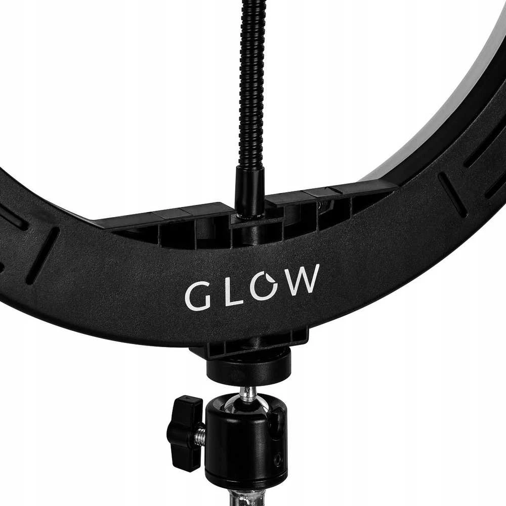 LED lempa makiažui su stovu GLOW RING RGB LIGHT 13" 10W