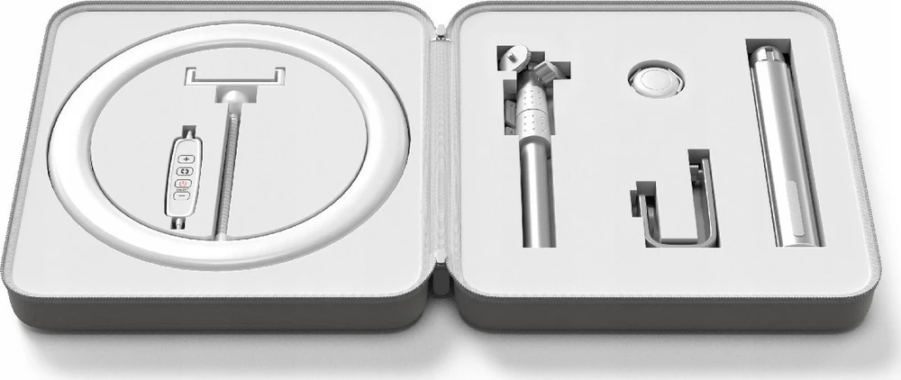 Žiedinė lempa Kodak Led Ring 10'' RL001 + Statyw