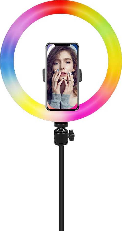 Dėlionė MOZOS MLM-RING-RGB LAMPA PIERŚCIENIOWA LED 26CM
