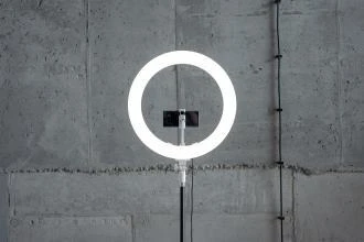 Newell LED žiedas RL-18A-WB (3200 K - 5500 K) Arctic Baltas