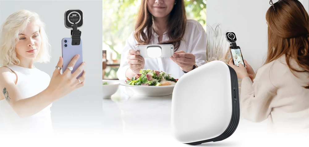 Newell Sunny LED šviestuvas išmaniajam telefonui