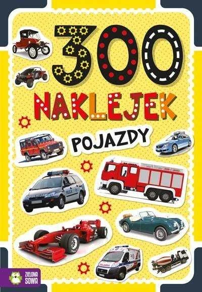 Zielona Sowa ŽALI 300 lipdukų Transporto priemonės w2 91581