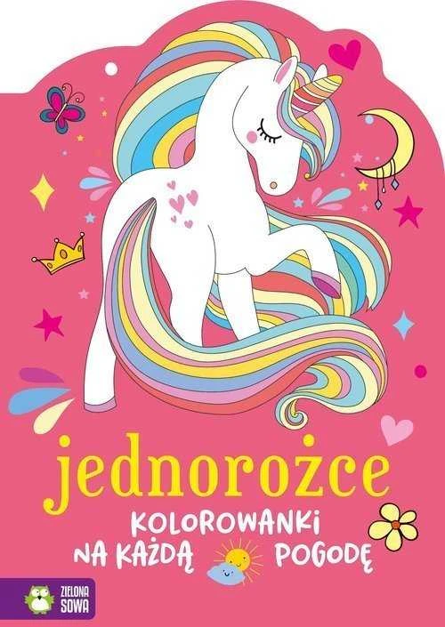 Zielona Sowa Žalias Dažymo puslapiai bet kokiam orui Vienaragiai W1 07693