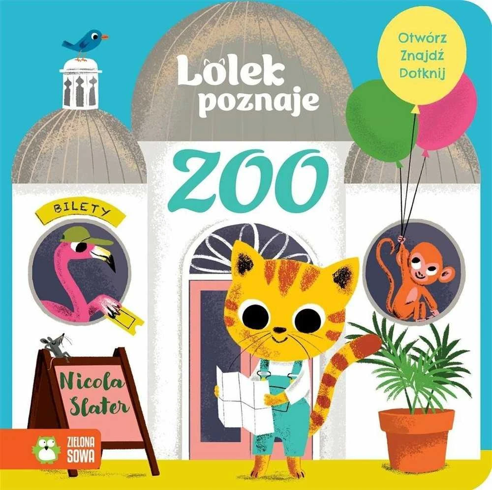 Zielona Sowa ZIELONASOWA Lolekas tyrinėja zoologijos sodą 96791