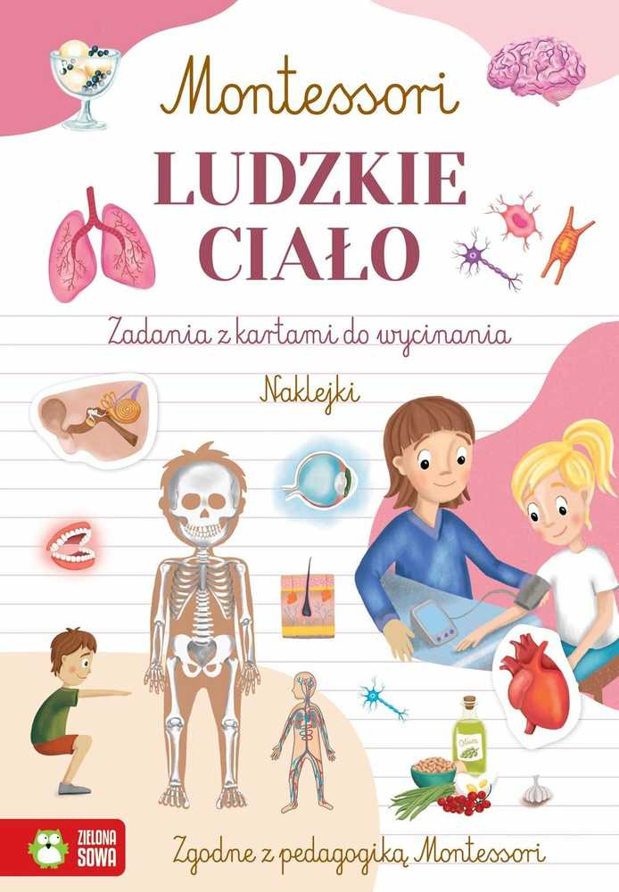 Zielona Sowa ŽALIOS SĖKLOS Montessori žmogaus kūnas 97057