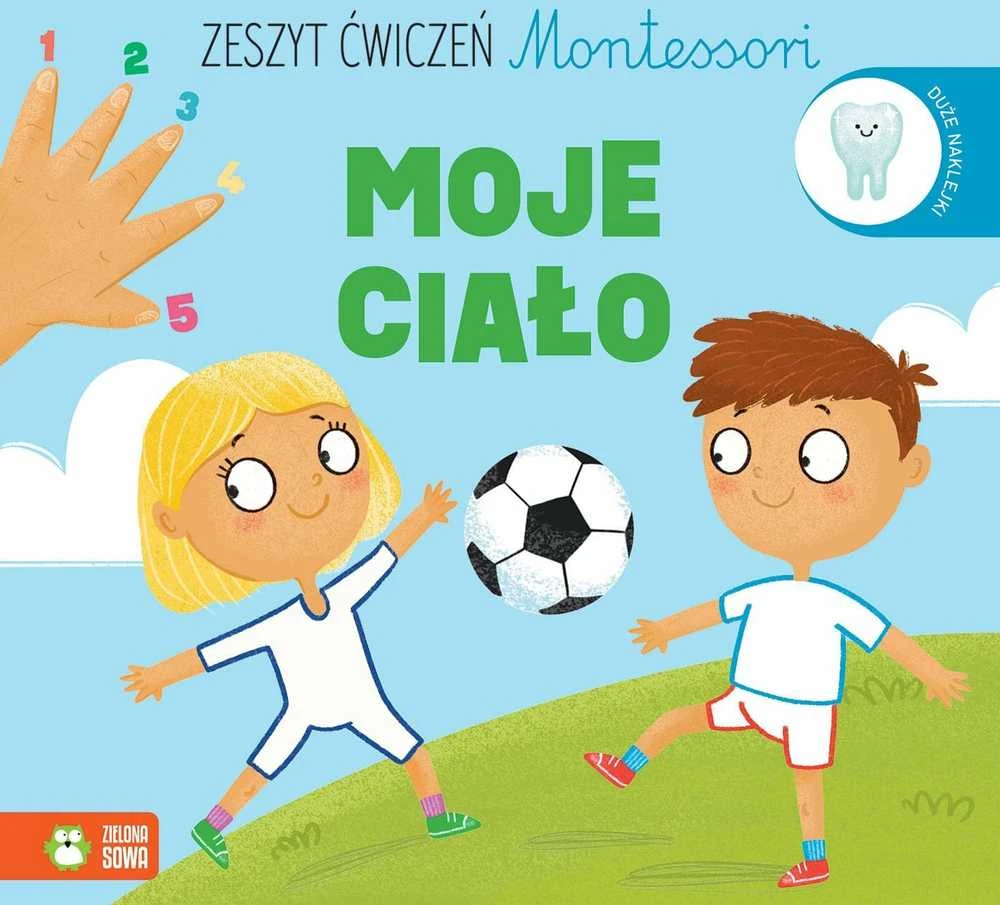 Zielona Sowa ZIELONASOWA Montessori darbaknygė Mano kūnas 95749
