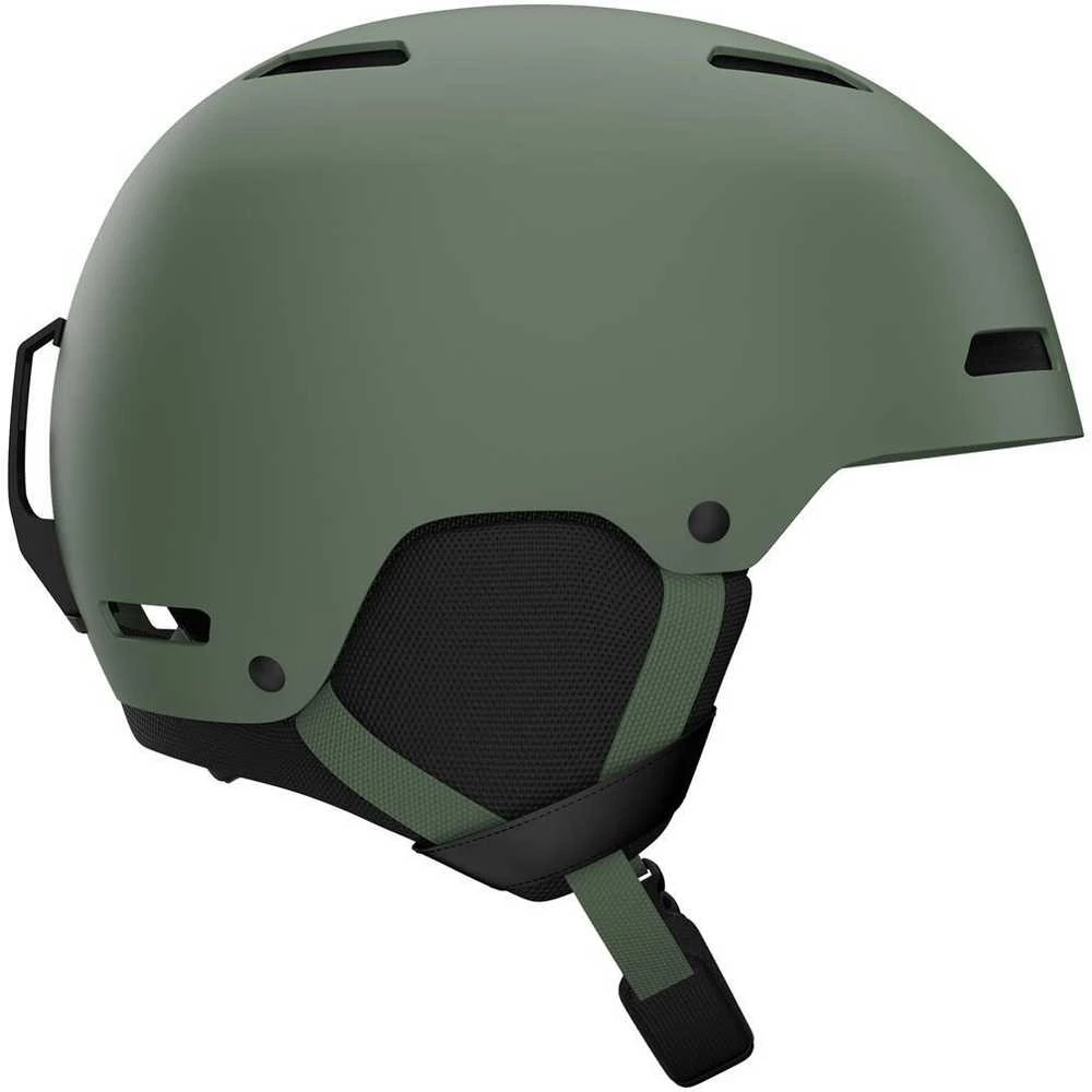 Giro GIRO LEDGE FS žieminis šalmas, matinės žalios spalvos, S dydis (52-55,5 cm) (NAUJIENA 2024/2025)
