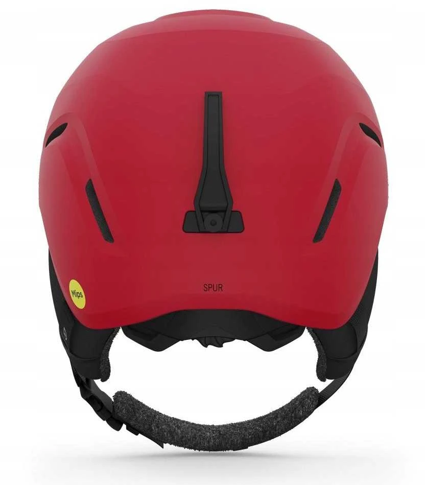 Giro Žieminis šalmas GIRO SPUR matte bright red dydis M (55,5-59 cm) (NAUJAS 2024/2025)