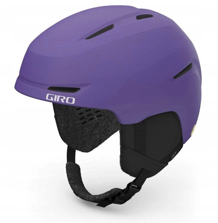 Giro GIRO SPUR žieminis šalmas matinės violetinės spalvos M dydis (55,5-59 cm) (NAUJIENA 2024/2025)