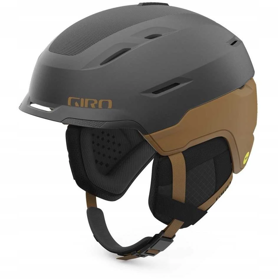 Giro Šalmas žieminis GIRO TOR SPHERICAL MIPS metallic coal / tan dydis L (59-62.5cm) (NAUJAS 2023/2024)
