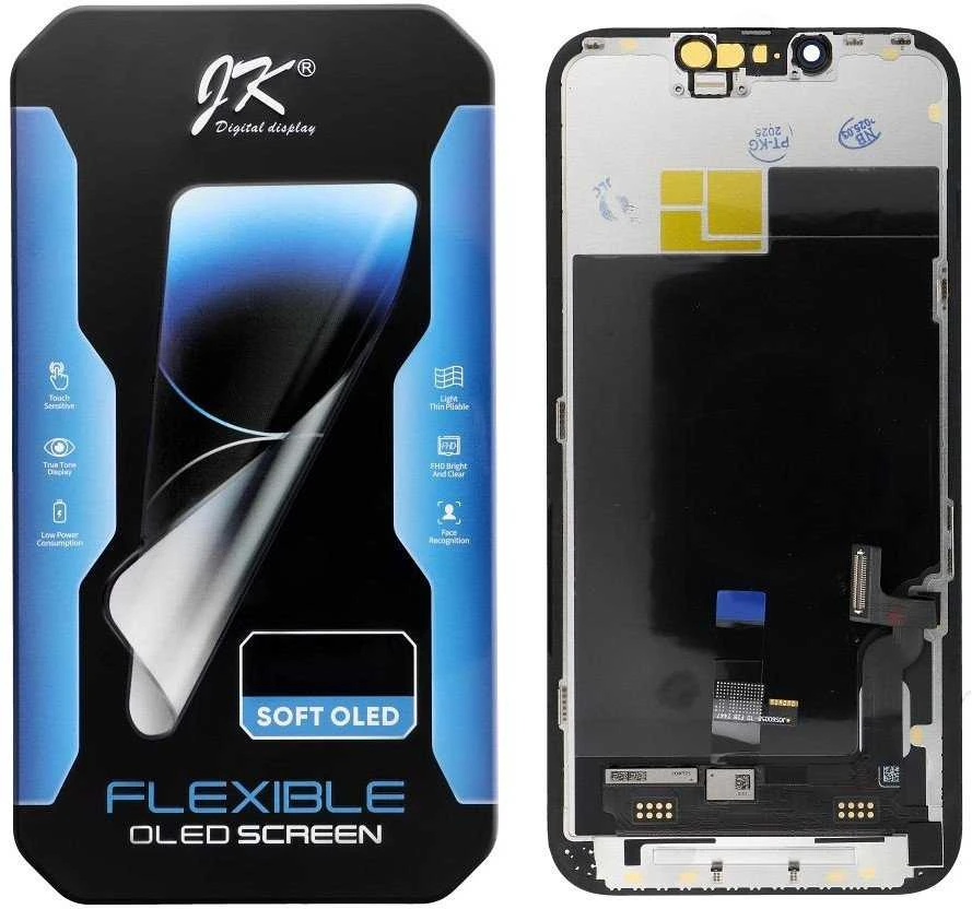 JK LCD ekranas, skirtas IPHONE 13 SOFT OLED (keisti IC)