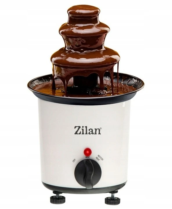 Šokolado fontanas Zilan ZLN 2144 Baltas, 30W, talpa 200 ml