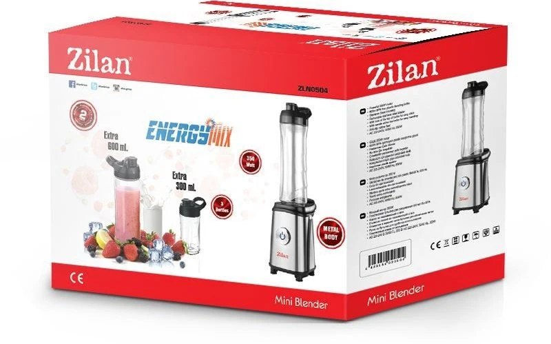 Maišytuvas Zilan Zilan ZLN0504 Blenderis 350W