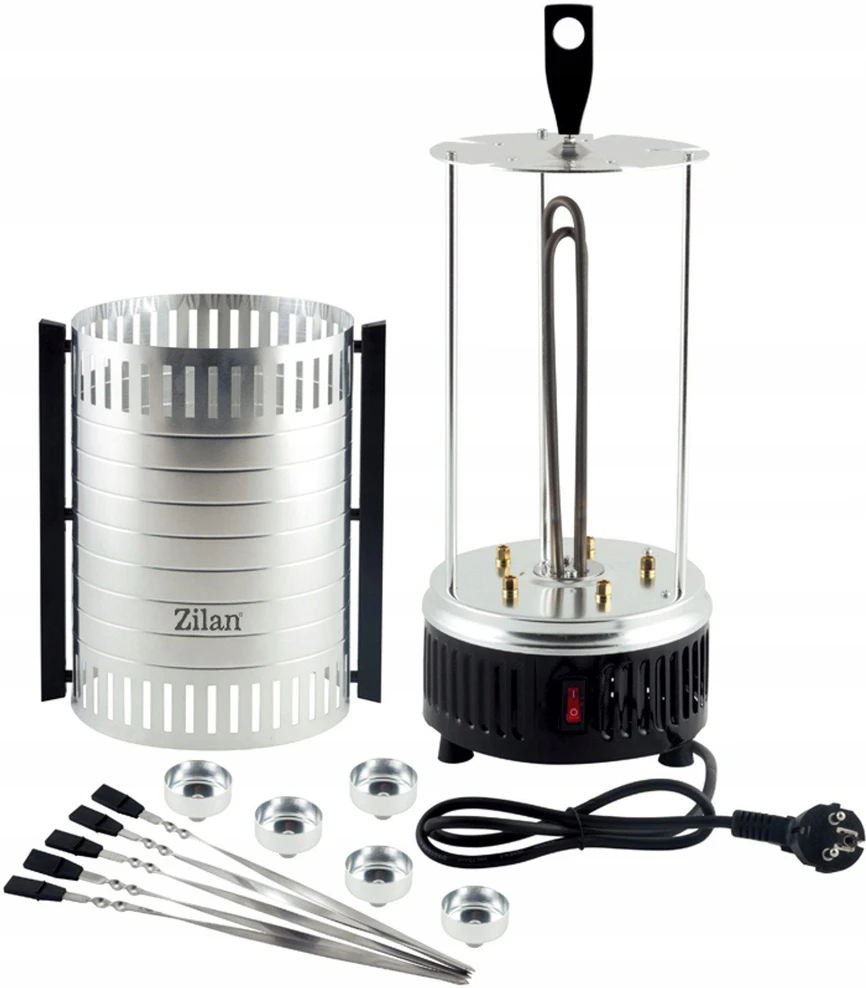 Zilan ZLN5565 Vertikalus kepsninė grilis 900W