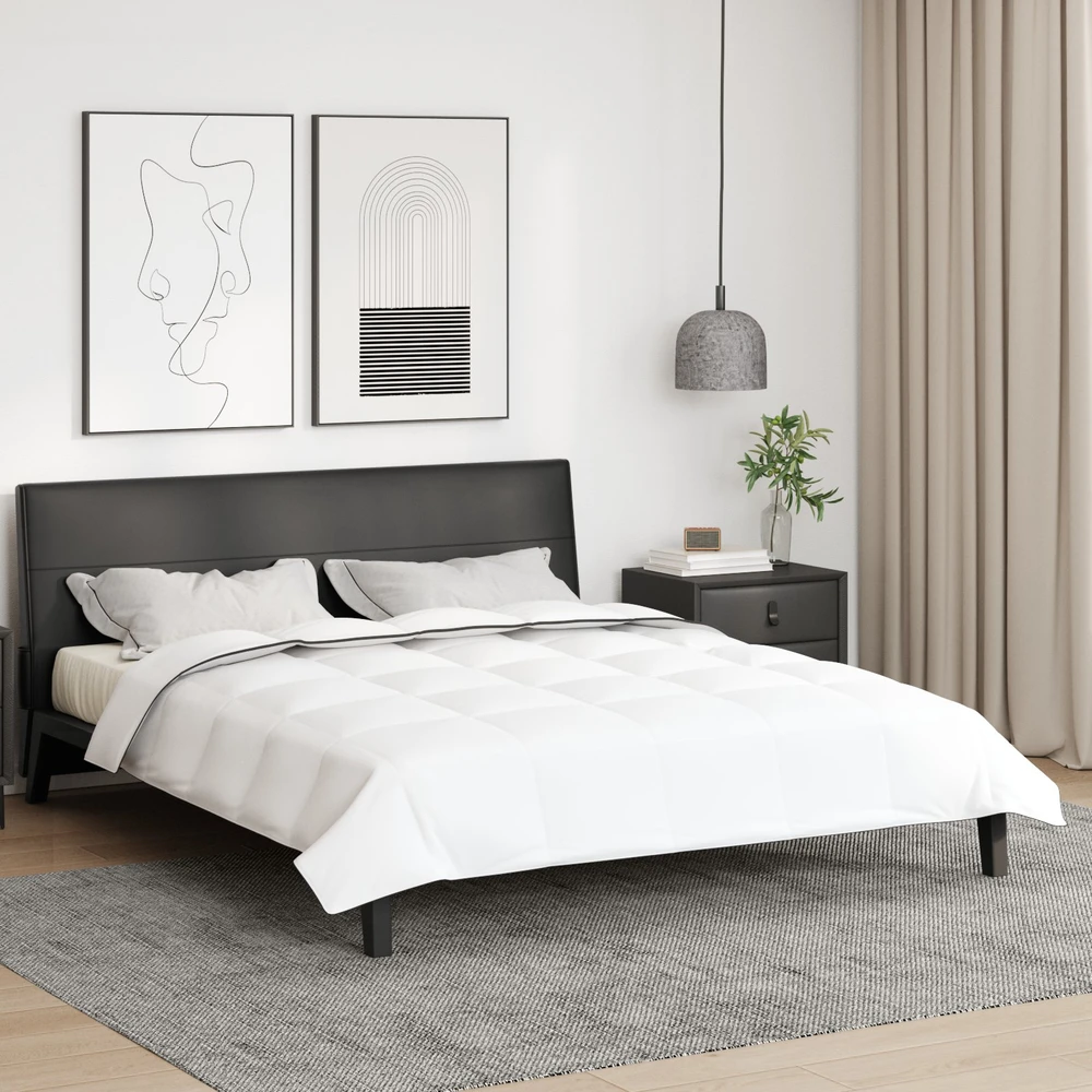 Žiemos antklodė 260 x 220 cm Žiema Plunksna Balta Kvėpuojantis