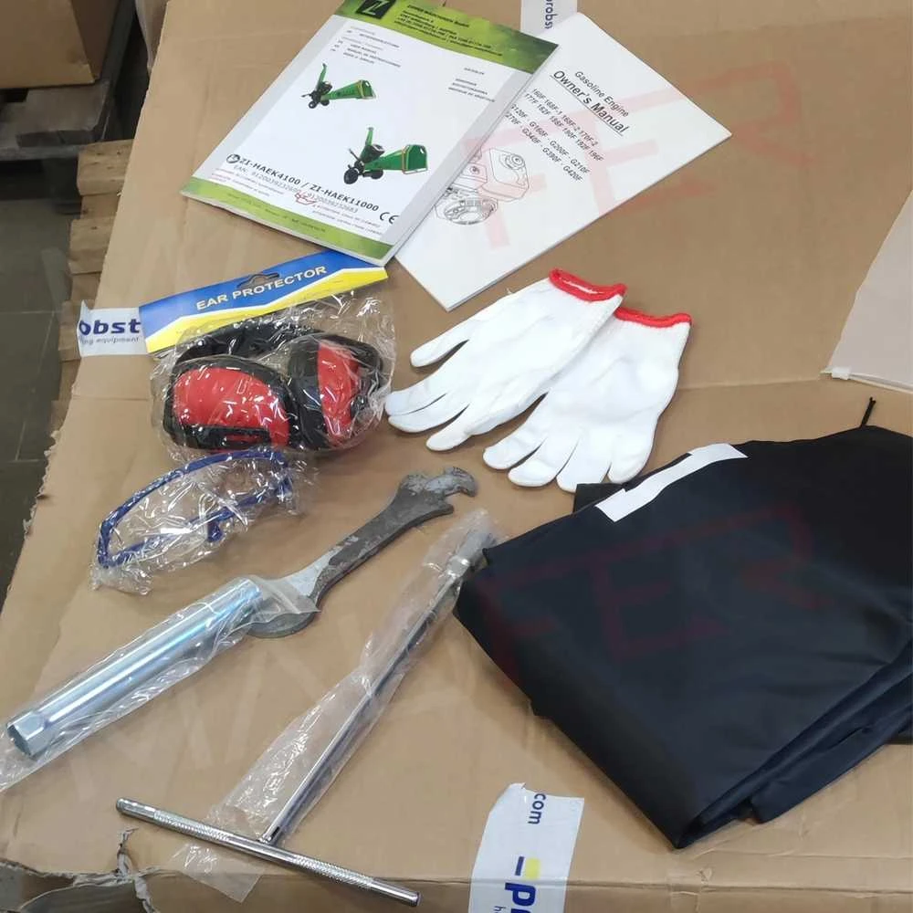 Zipper Užtrauktukų smulkintuvas, šakų smulkintuvas Zi-Haek4100 (Zi-Haek4100)