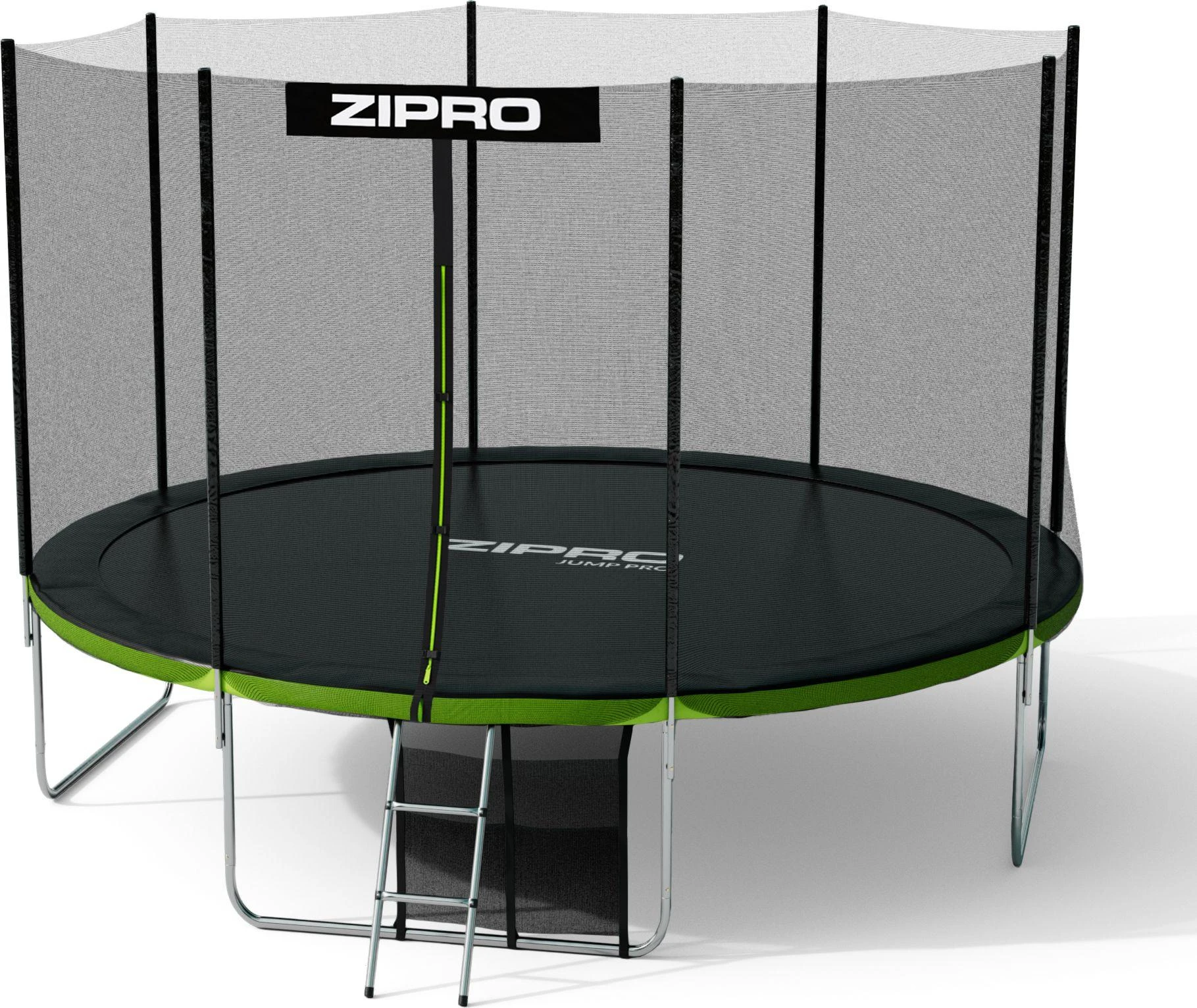 Zipro Jump Pro OUT batutas su išoriniu tinklu, 374 cm