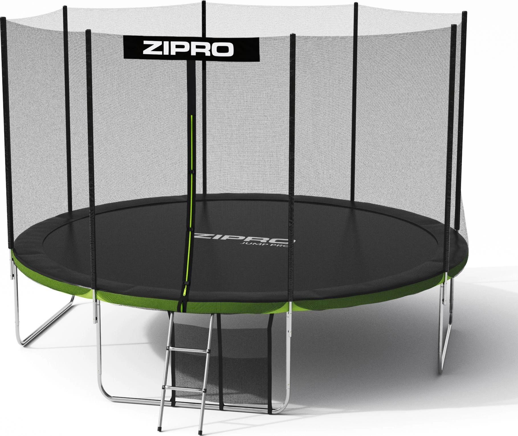 Zipro Jump Pro OUT batutas su išoriniu tinklu, 374 cm