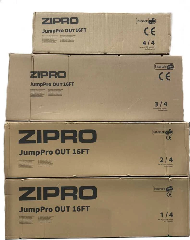 Zipro batuto pakuotės: 4 dėžių komplektas