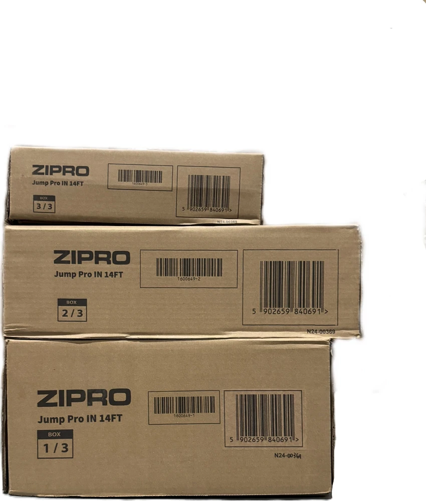 Zipro JumpPro IN Batutas su vidiniu tinklu, 435cm