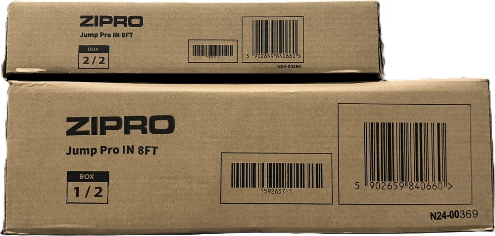 Zipro JumpPro IN Batutas su vidiniu tinklu, 252cm
