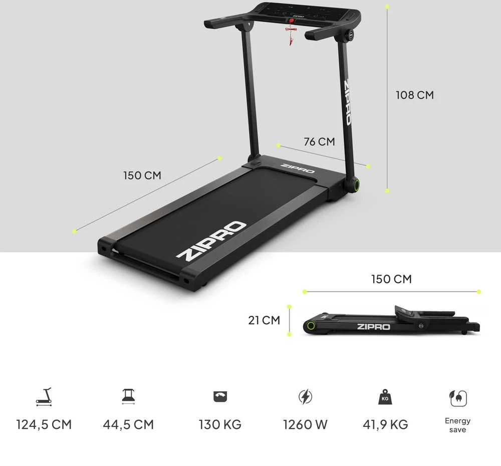Zipro Bėgimo takelis iConsole+ Pacto