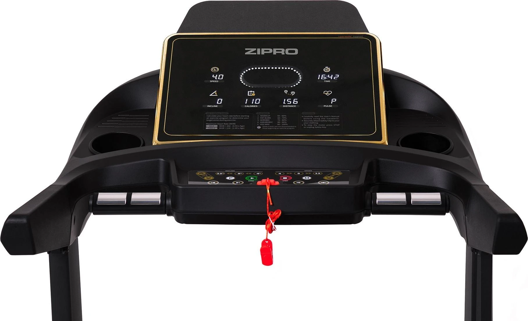 Bėgimo takelis Zipro Dream Pacemaker iConsole+ Gold