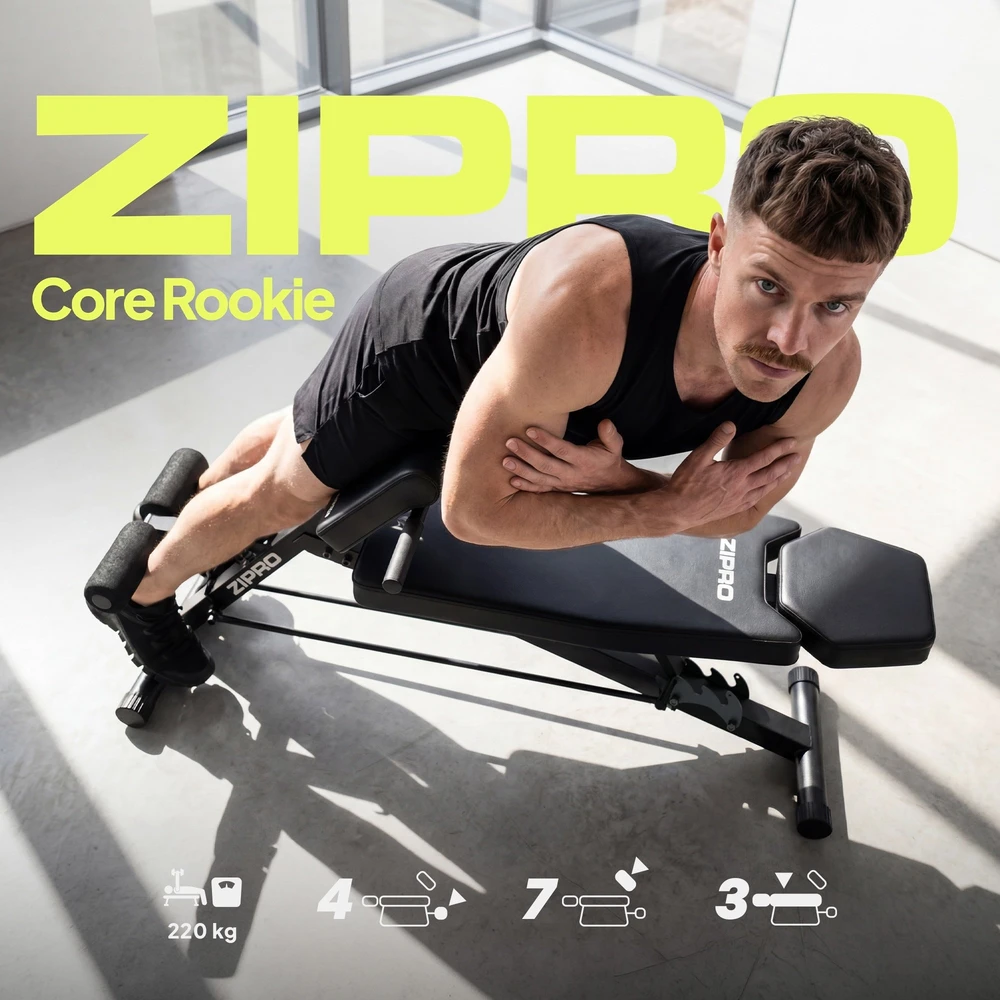Zipro Core Rookie Regulowana ławka rzymska su modlitewnikiem