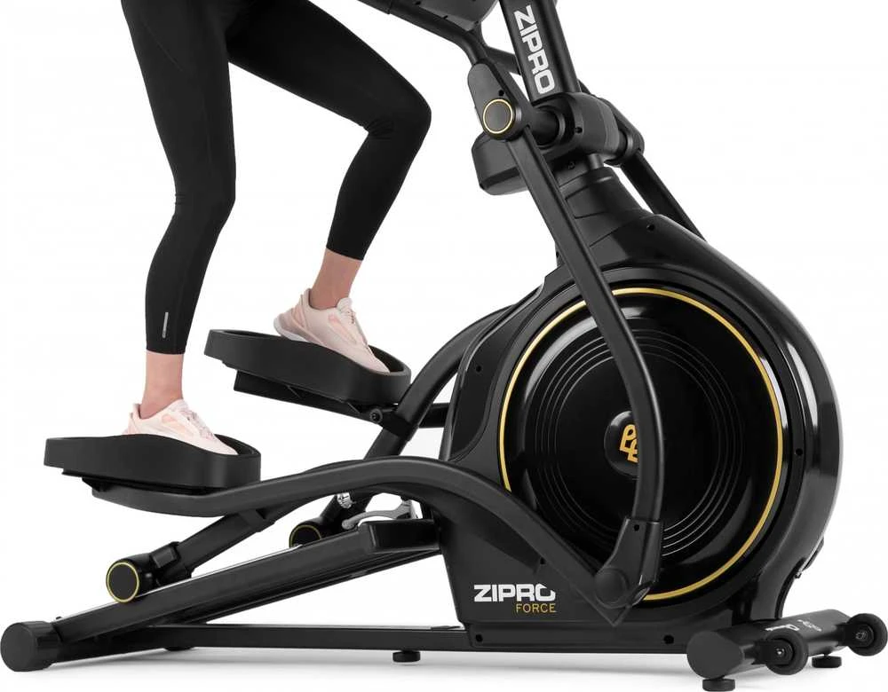 Zipro FORCE iConsole+ elipsinis dviratis | Juodos spalvos