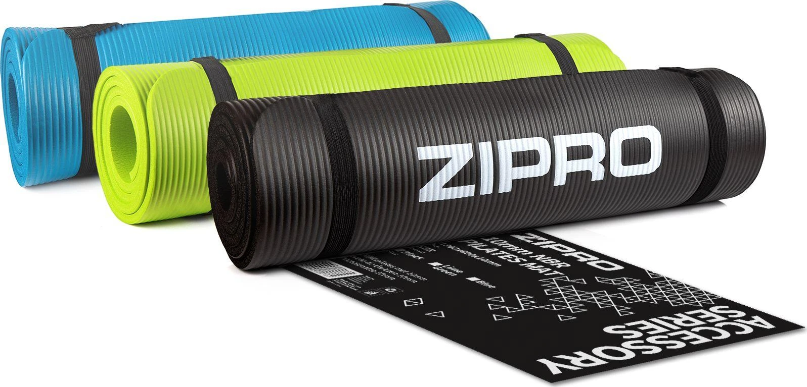 Zipro gimnastikos kilimėlis iš NBR, 10mm