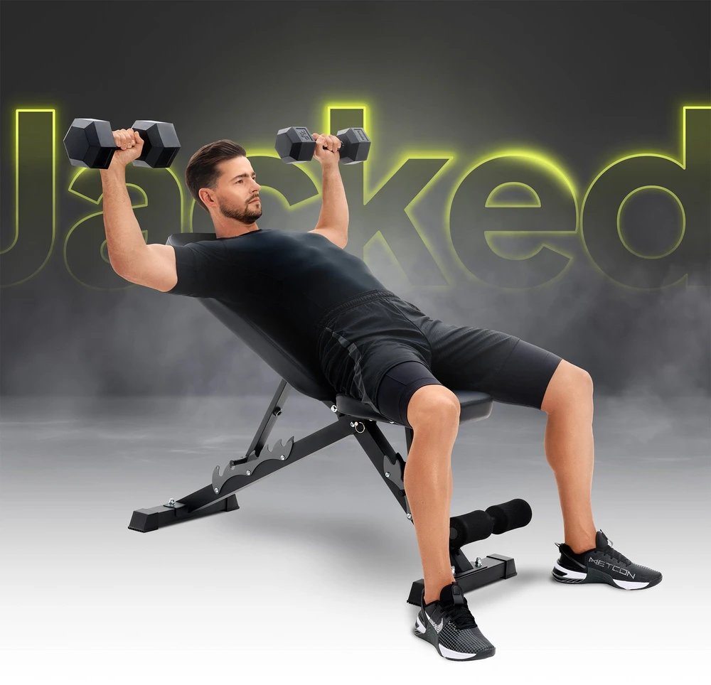 Zipro Jacked reguliuojamas treniruočių suolas