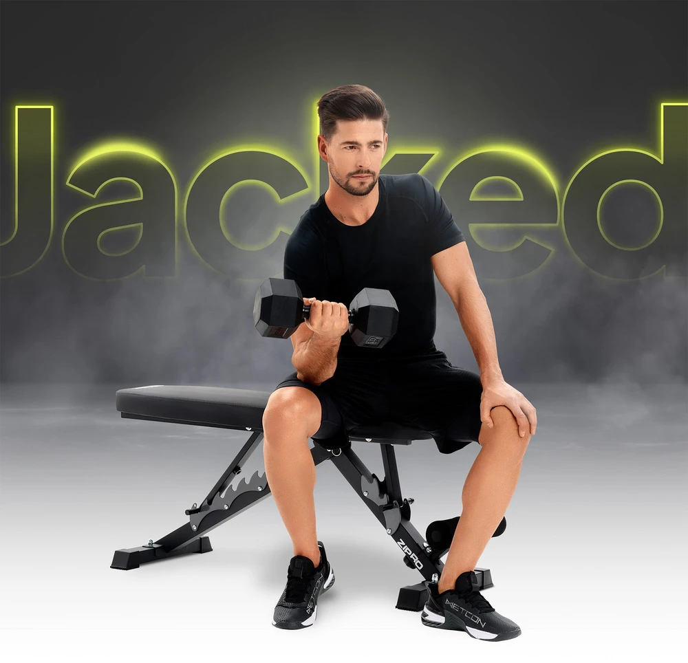 Zipro Jacked reguliuojamas treniruočių suolas