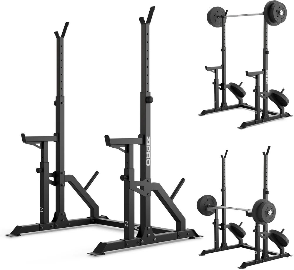 Zipro LIFT štangos stovas su apsauga ir vieta svoriams