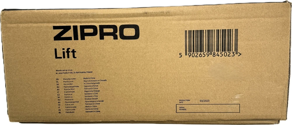 Zipro LIFT štangos stovas su apsauga ir vieta svoriams