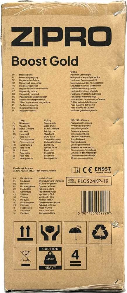 Zipro magnetinis dviratis treniruoklis Boost Gold